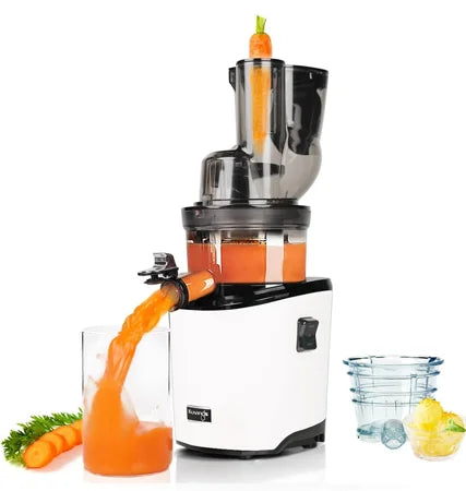 Kuvings Whole Slow Juicer REVO830W Cold Press Masticating Juicer Machine